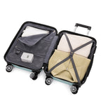 Maleta de Cabina Policarbonato 55x40x20cm (40L) - 20 Pulgadas - Negro/Azul/Amarillo/Rojo/AzulMarino/Plaeada/RosaDorada/Menta