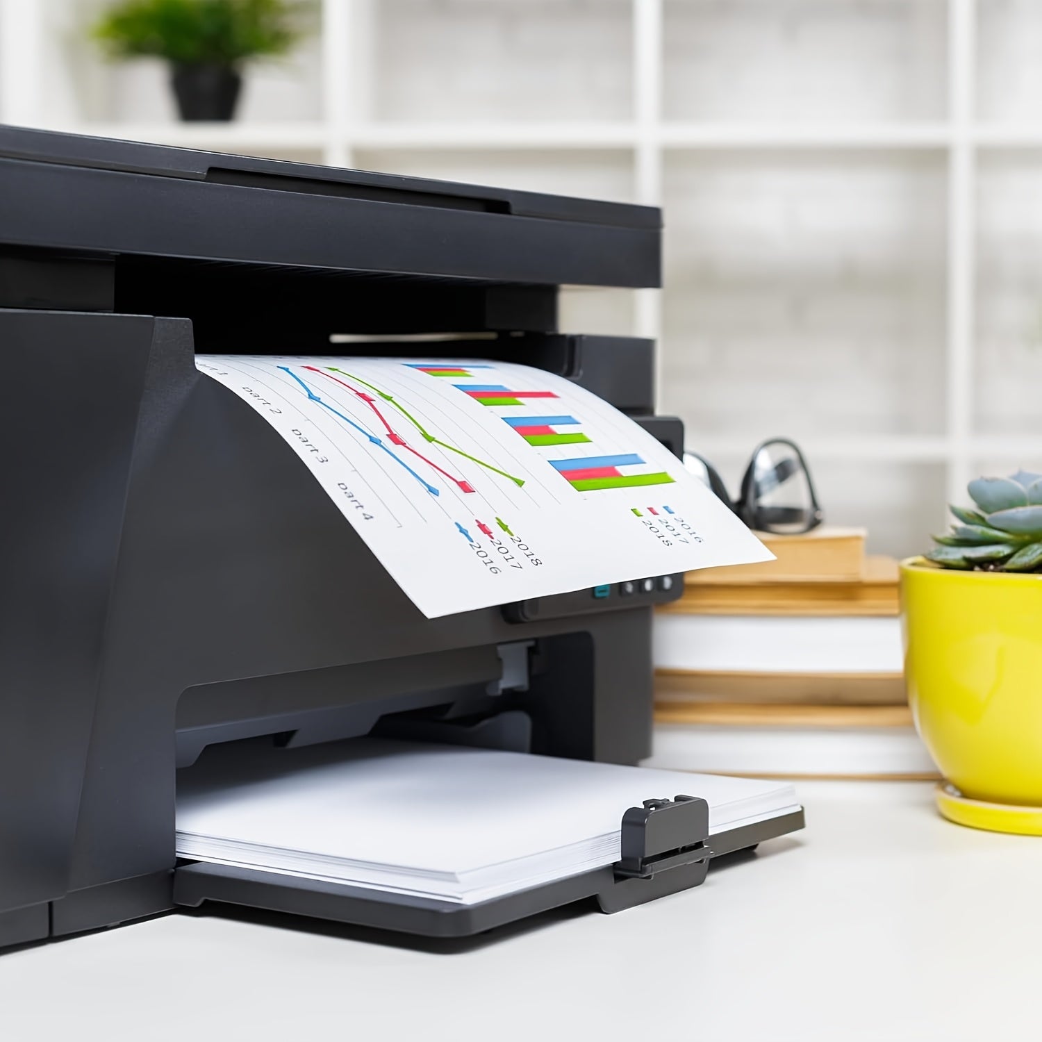 Papel térmico para impresora 30.38 cm | Documentos etiquetas fotos y oficina
