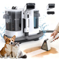 Lubluelu 16500Pa Potente Aspiradora de Desechables, Aspiradora Vertical de Mano con Herramientas Multifunción, Diseño de Tanque de Agua Dual, Diseño que Ahorra Espacio, Limpieza de 3 Acciones, para Alfombras, Mascotas, Asientos de Coche, Sofá, Sillón, Nav