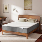 Colchón 140 x 200 cm - Dureza H3, colchón híbrido de muelles ensacados y espuma viscoelástica en caja para soporte máximo y alivio de presión, colchón de cama