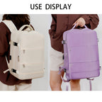 Bolsa de viaje con múltiples funciones y compartimentos, bolsa para computadora de negocios, bolsa de viaje ligera y sencilla, bolsa de equipaje de viaje de negocios de gran capacidad