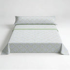 Juego de cama prémium de tres piezas: sábana bajera, sábana y funda de almohada. Suave y cómodo, disponible en varios colores y tamaños, fácil de cuidar.