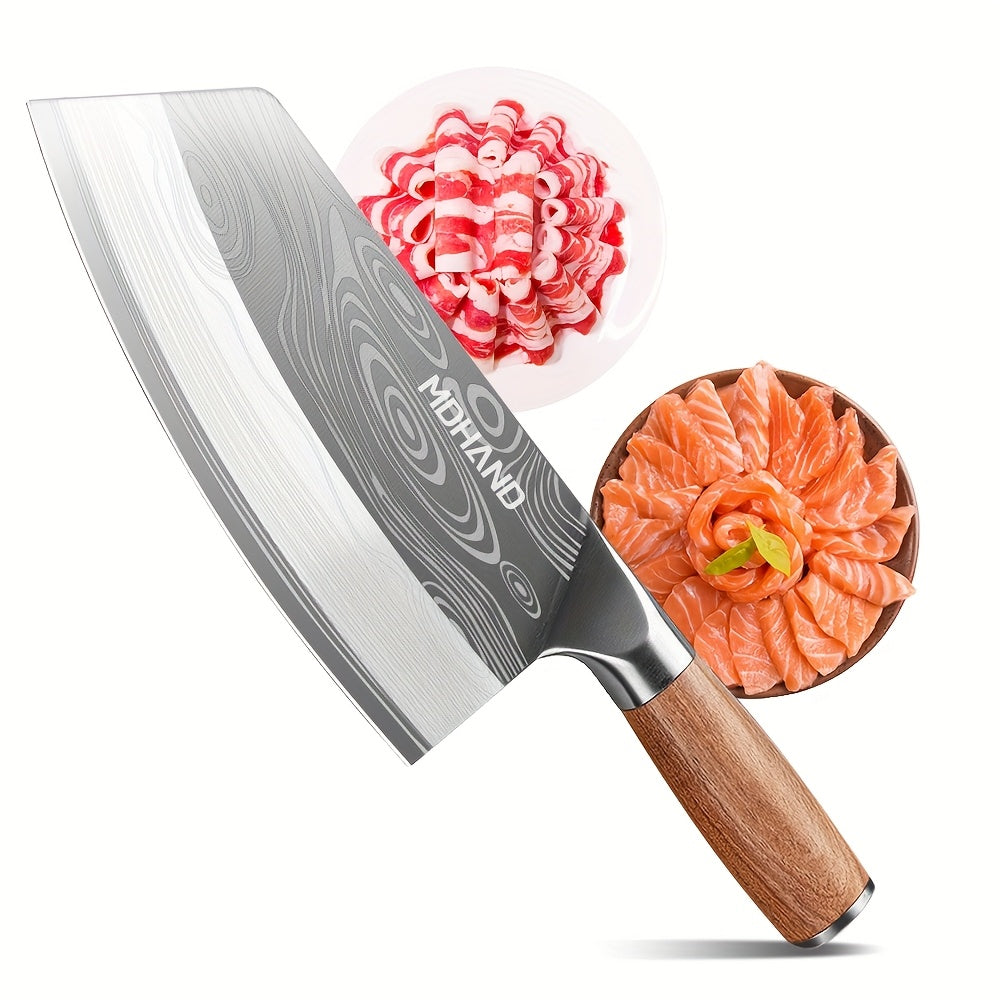 Cuchillo de cocina para preparación de carne y verduras | 19.81 cm y Acero Inoxidable