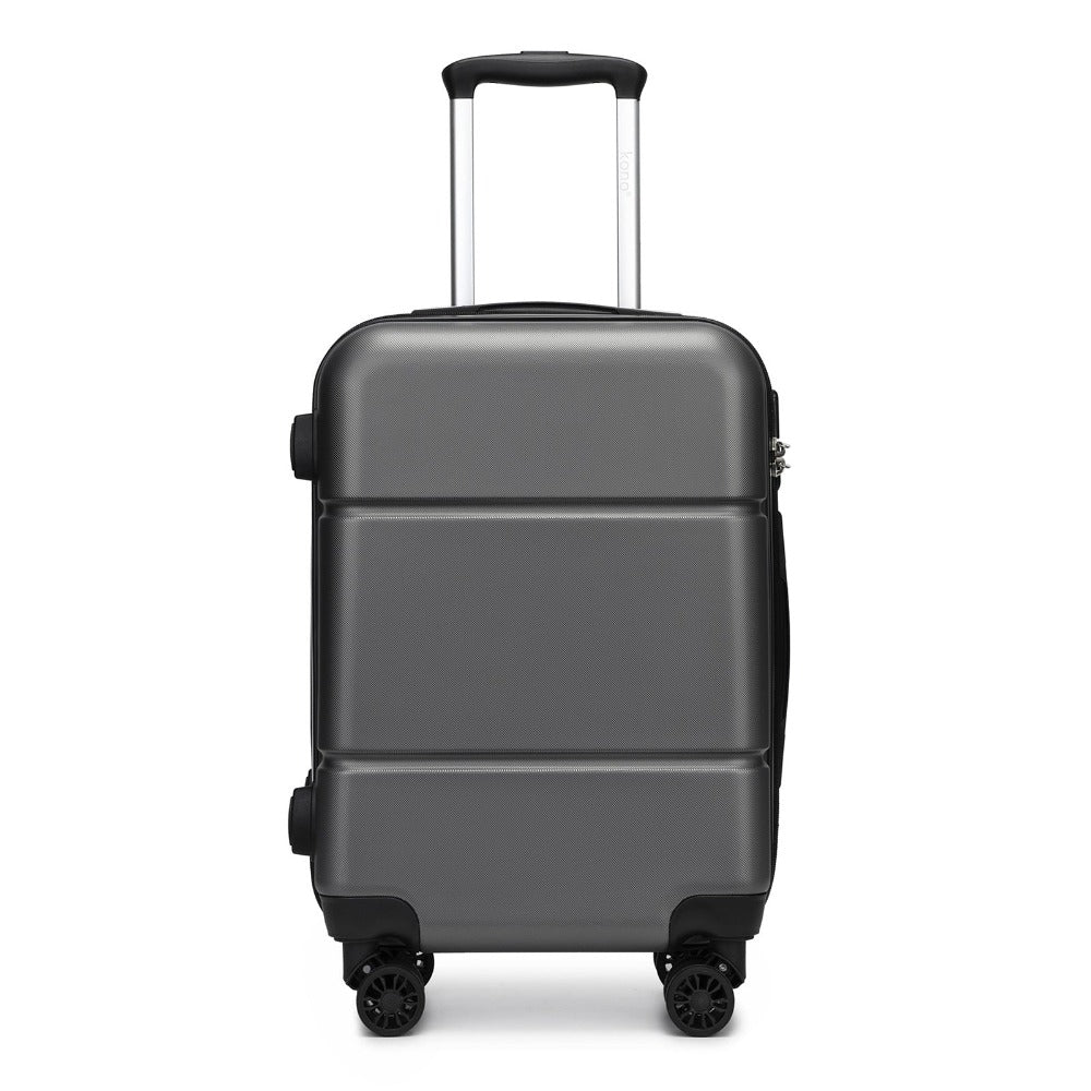 1 pieza de maleta de cabina de 20 pulgadas (55 cm) de ABS prémium con candado de combinación seguro para viajes sin esfuerzo, regreso a clases, regalo de vacaciones