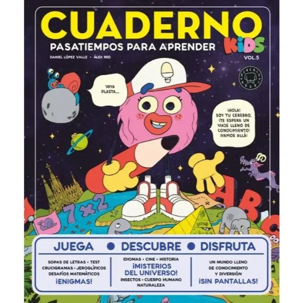Cuaderno KIDS vol. 5 Pasatiempos para aprender