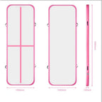 Colchón Inflable de Gimnasia para Yoga 3m x 1m x 10cm (10 Pies)