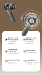 Auriculares Bluetooth | Auriculares inalámbricos Acer OHR546, estéreo, graves profundos, baja latencia en llamadas, uso cómodo (estudio
