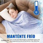 Mantas Refrescantes para Personas Calientes - Manta de Verano Delgada, Ligera, Transpirable, Suave, de Doble Cara, Mejorada para Cama, Sofá, Sillón, Mantiene Fresco para Sudores Nocturnos