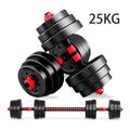 Mancuernas ajustables de 10/15/20/30/40 kg, juego de pesas multiusos con barras rectas y mangos antideslizantes, pesas ajustables para culturismo y fitness en el gimnasio en casa.