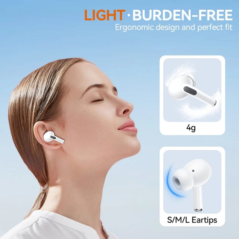 Auriculares Bluetooth | Auriculares inalámbricos, auriculares estéreo verdaderamente inalámbricos con graves mejorados, compatibles con TWS