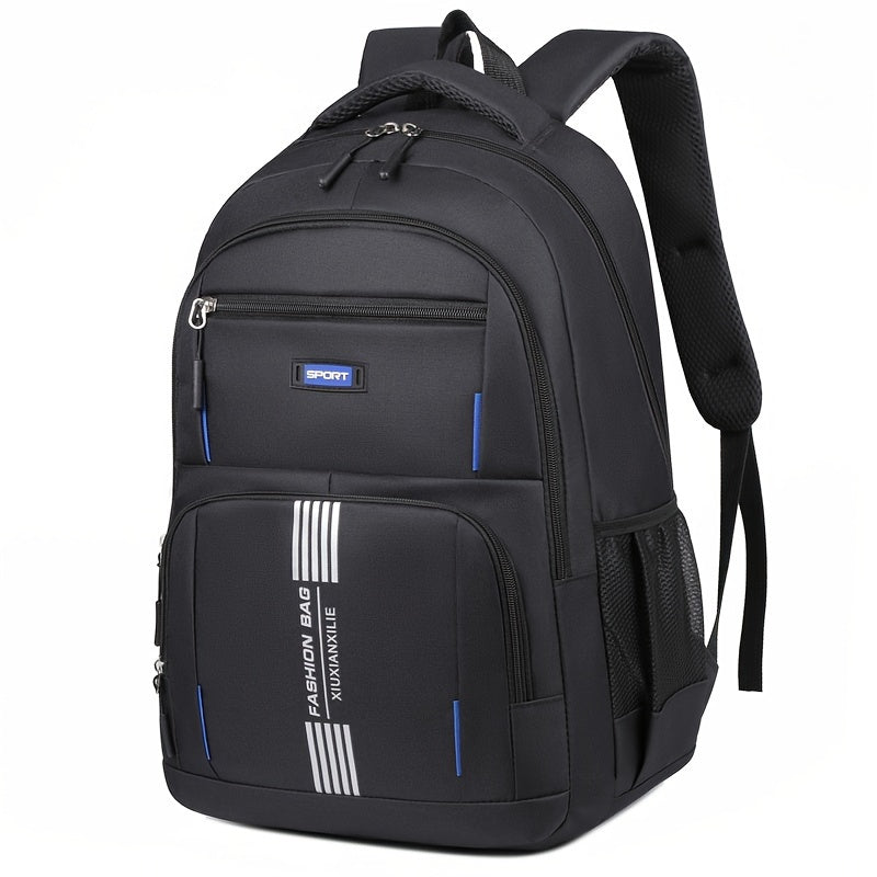 Mochila para hombre, multi-compartimento, gran capacidad, mochila de viaje de moda, bolsa para portátil, mochila escolar para ir al trabajo
