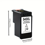 Cartuchos de Impresora PG-545XL CL-546XL para Canon 545 546 XL Multipack de Repuesto para Pixma MX495 TR4550 TS3150 TR4551 MG3050 MG2555s MX490 TS3151 MG2550s TS3350 MG2950 MG29500 S MG3051, Paquete de 2