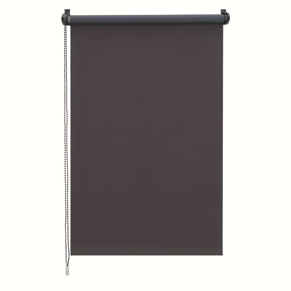 Persiana Blackout Sekey sin perforaciones, fijación con abrazadera, 55 cm de ancho, persiana lateral, protección contra el calor, pantalla de privacidad y protección solar, montaje en pared, montaje en techo, persiana con abrazadera para ventanas y puerta