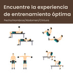 Set de pesas ajustables para entrenamiento en casa, ideal para hombres y mujeres, incluye barra extra, perfecto para ejercicios de levantamiento de pesas y fitness en el hogar - 20KG - 1 par, regalo de Navidad, decoración