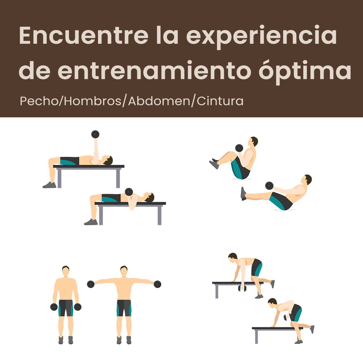 Set de pesas ajustables para entrenamiento en casa, ideal para hombres y mujeres, incluye barra extra, perfecto para ejercicios de levantamiento de pesas y fitness en el hogar - 20KG - 1 par, regalo de Navidad, decoración