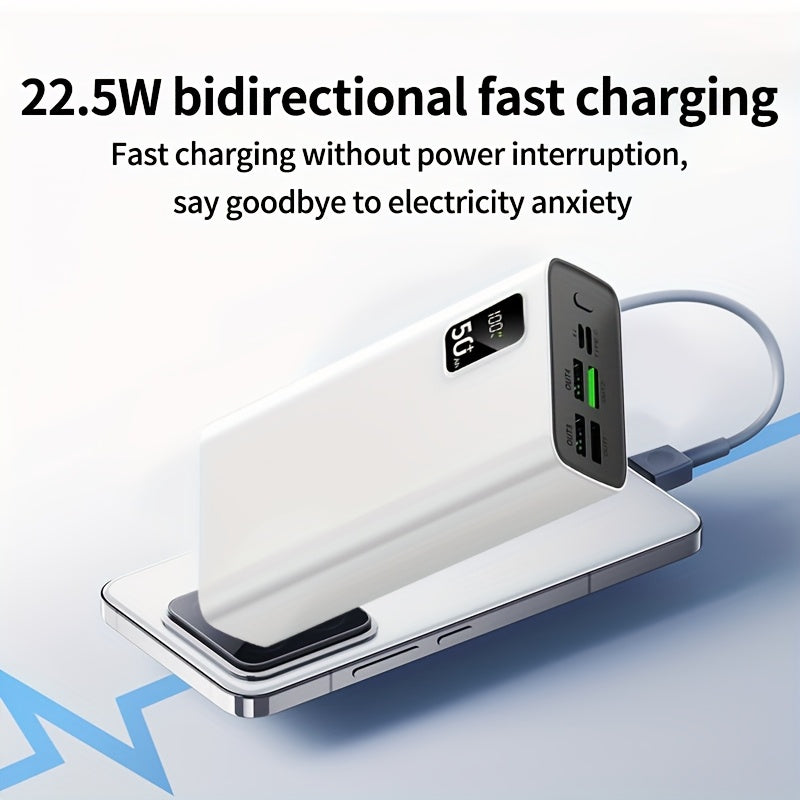 Power bank para carga durante viajes y uso diario | 50000Mah y 5W