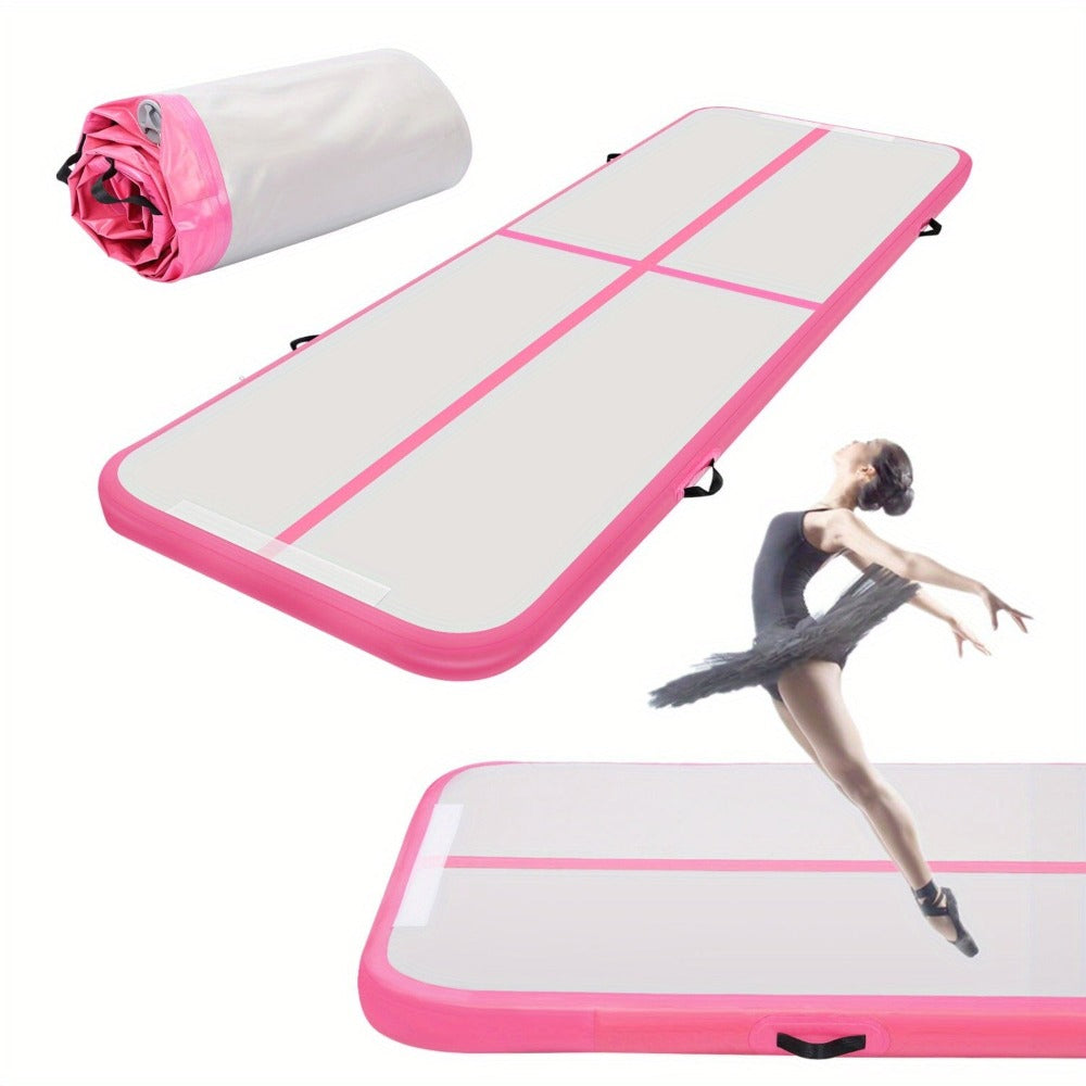 Colchón Inflable de Gimnasia para Yoga 3m x 1m x 10cm (10 Pies)