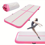 Colchón Inflable de Gimnasia para Yoga 3m x 1m x 10cm (10 Pies)