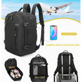 Mochila de cabina 40 x 20 x 25 cm (20 L) | Mochila ideal para viajes en avión | Mochila de cabina para hombre y mujer para el trabajo, viajes, senderismo y escuela