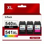 Cartuchos de tinta compatibles con los cartuchos de impresora Canon 540 541 XL compatibles con los cartuchos de impresora Canon TS5150 TS5151 MG4250 MG3650 MG3650s MG3350 MG3600 MX475