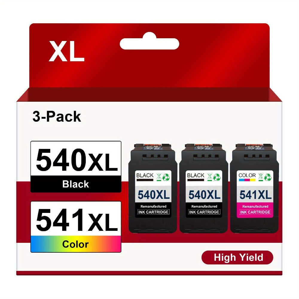 Cartuchos de tinta compatibles con los cartuchos de impresora Canon 540 541 XL compatibles con los cartuchos de impresora Canon TS5150 TS5151 MG4250 MG3650 MG3650s MG3350 MG3600 MX475