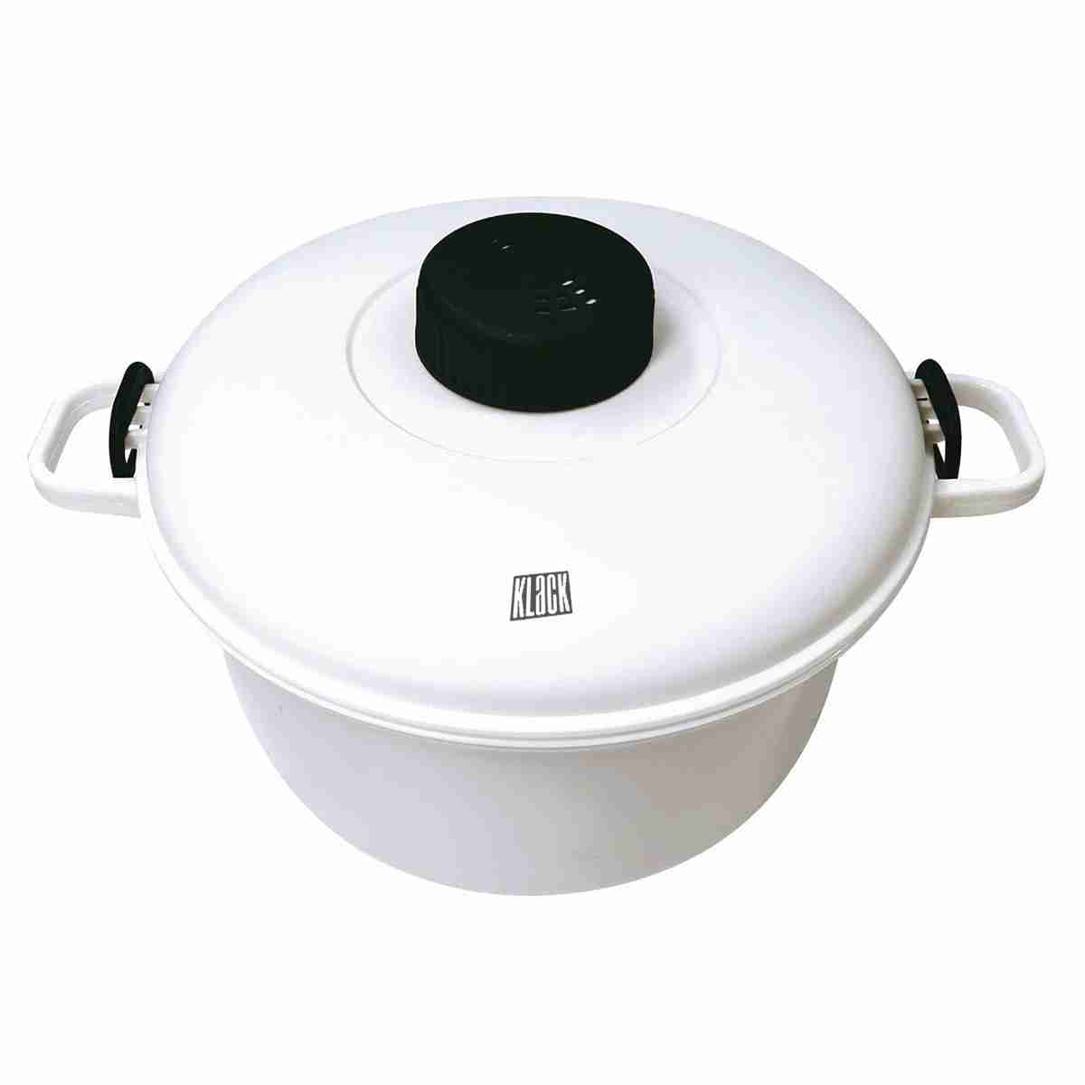 Olla a Presión Almalux® Para Microondas - Capacidad 2 - 8 litros - Tapa Con Válvula Regulable - Cierres Herméticos De Seguridad