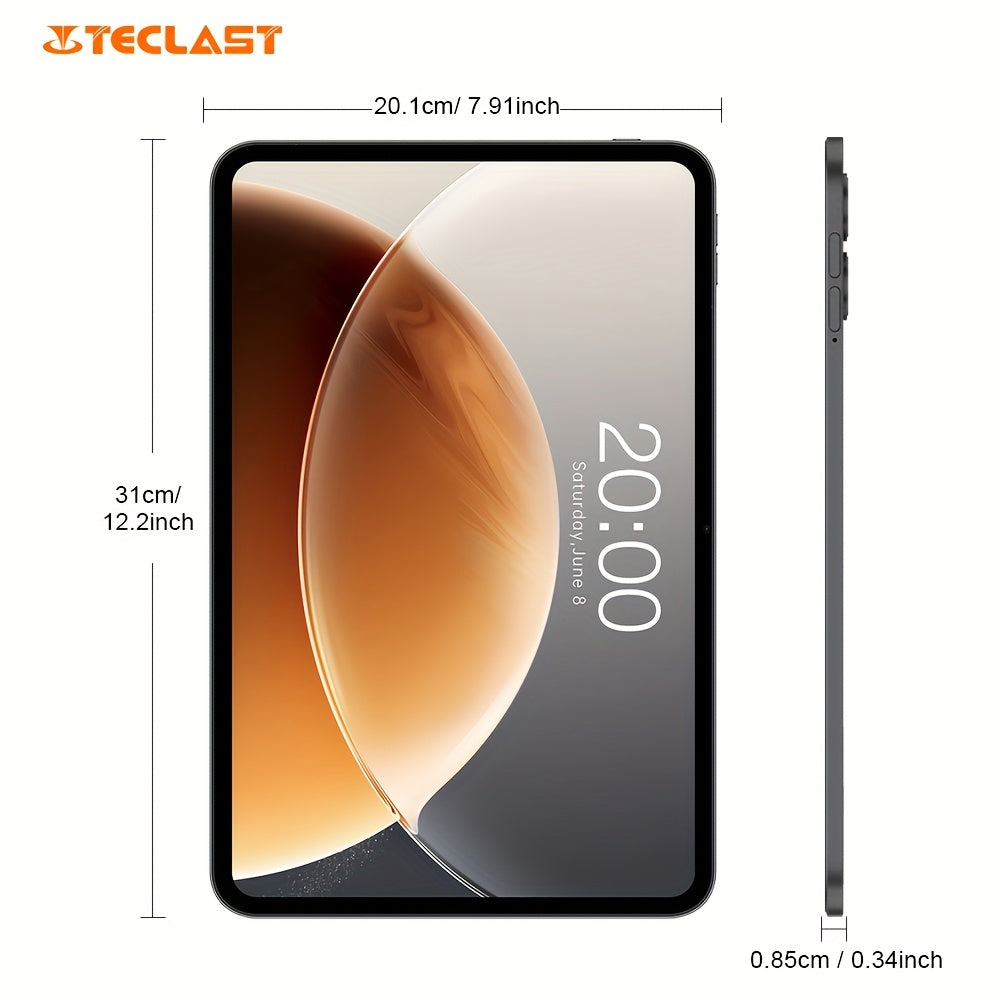 Tabletas Android | TECLAST T65 Tablet 13.4" Inch, Top Gaming 120Hz Tablet Unisoc T7280 Octa-Core 2.2GHz CPU, Android 16 Max 20GB(6+14/8+12) RAM