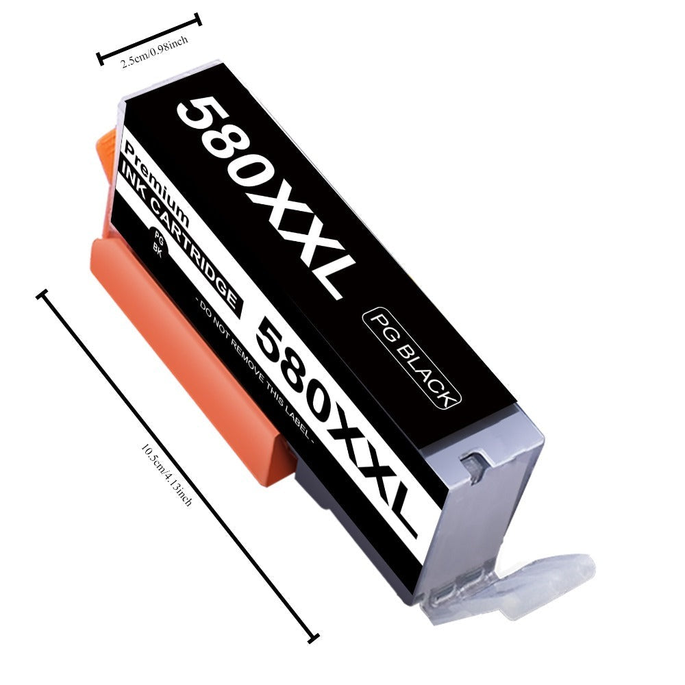 Cartuchos de impresora compatibles PGI-580 CLI-581 XXL con Canon 580XXL y 581XXL, multipack de 15 unidades, para impresoras Pixma TS6350, TS705, TS8350, TS8352, TS9550, TS6351, TS8351, TR8550, TR7550, TS9150, TS9551C y TS825.
