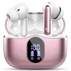 Auriculares Bluetooth | Audífonos Inalámbricos, Auriculares Inalámbricos 5.3 con Sonido Estéreo de Graves, Micrófono con Cancelación de Ruido y