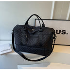 Set de Bolso Duffel de Viaje, Bolso de Fin de Semana para Mujer con Bolso de Hombro, Bolso de Mano de Noche con Compartimento para Zapatos, Bolso de Gimnasio para Yoga con Bolsa para Zapatos con Bolsillo Húmedo, Bolso de Hospital para el Trabajo de Parto