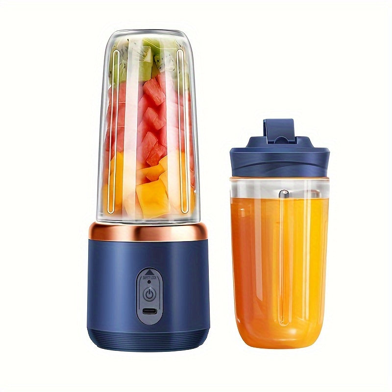 Exprimidor recargable con vaso portátil multifuncional | Para zumos en casa y exterior