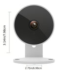 1pc Cámara de seguridad inalámbrica de 3MP para el hogar, sistema de vigilancia con edición nocturna, audio bidireccional y alertas de actividad para el monitoreo del hogar/bebé/mascota
