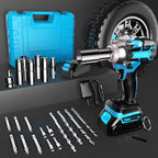 Kit de herramientas | Llave de impacto azul inalámbrica recién mejorada, completa con batería y cargador. Diseño ergonómico y ligero para una