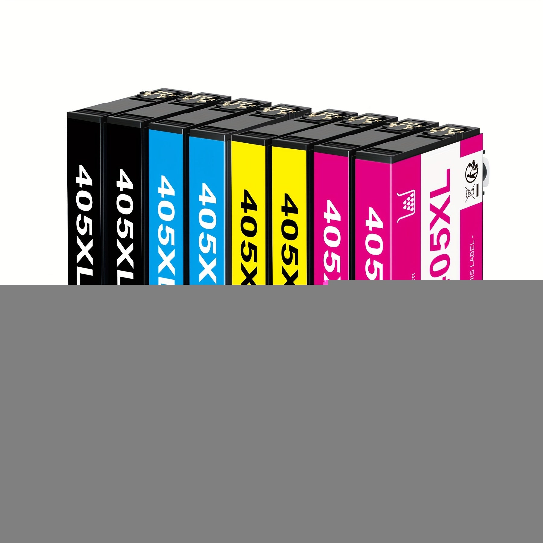 Paquete de cartuchos de tinta 405XL para impresora Epson 405 XL Compatible con Epson Workforce EC-C 7000 Pro WF-3800 Series Pro WF-3820 WF-3825 WF-4800 WF-4820 WF-4825 WF-4830 WF-7830 WF-7835 WF-7840 WF-7310
