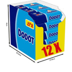 Dodot Toallitas para Bebé, 624 Toallitas, 12 Paquetes (12x52), Limpieza e Hidratación en Cada Pasada