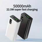 Power bank para carga durante viajes y uso diario | 50000Mah y 5W