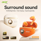 Auriculares Bluetooth | Auriculares inalámbricos Acer OHR544, marca original, decodificación Hi-Fi de alta definición, sonido envolvente 3D