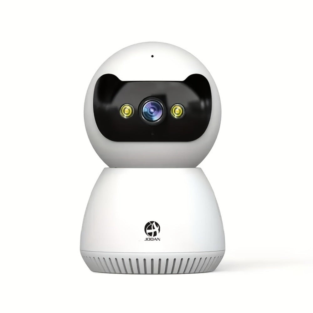 Cámara de seguridad 1080P con Wi-Fi de doble banda 2.4G/5G: Modelo PTZ giratorio de 355° para interior, acceso remoto mediante aplicación, con audio bidireccional, visión nocturna a color, detección de movimiento, alimentación por USB, para monitoreo del