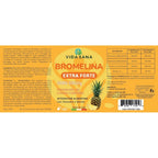 Bromelina Extra Forte 5000 Gdu/G - Complejo Integrador de Bromelina con Diente de León y Abedul
