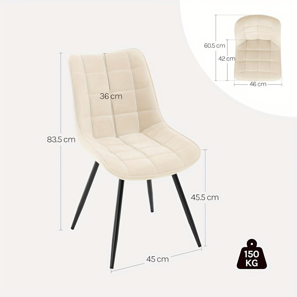 2 sillas de comedor, silla giratoria, silla de cocina, silla de sala de estar, sillón con respaldo, asiento de terciopelo, para cocina, sala de estar, sala de estar