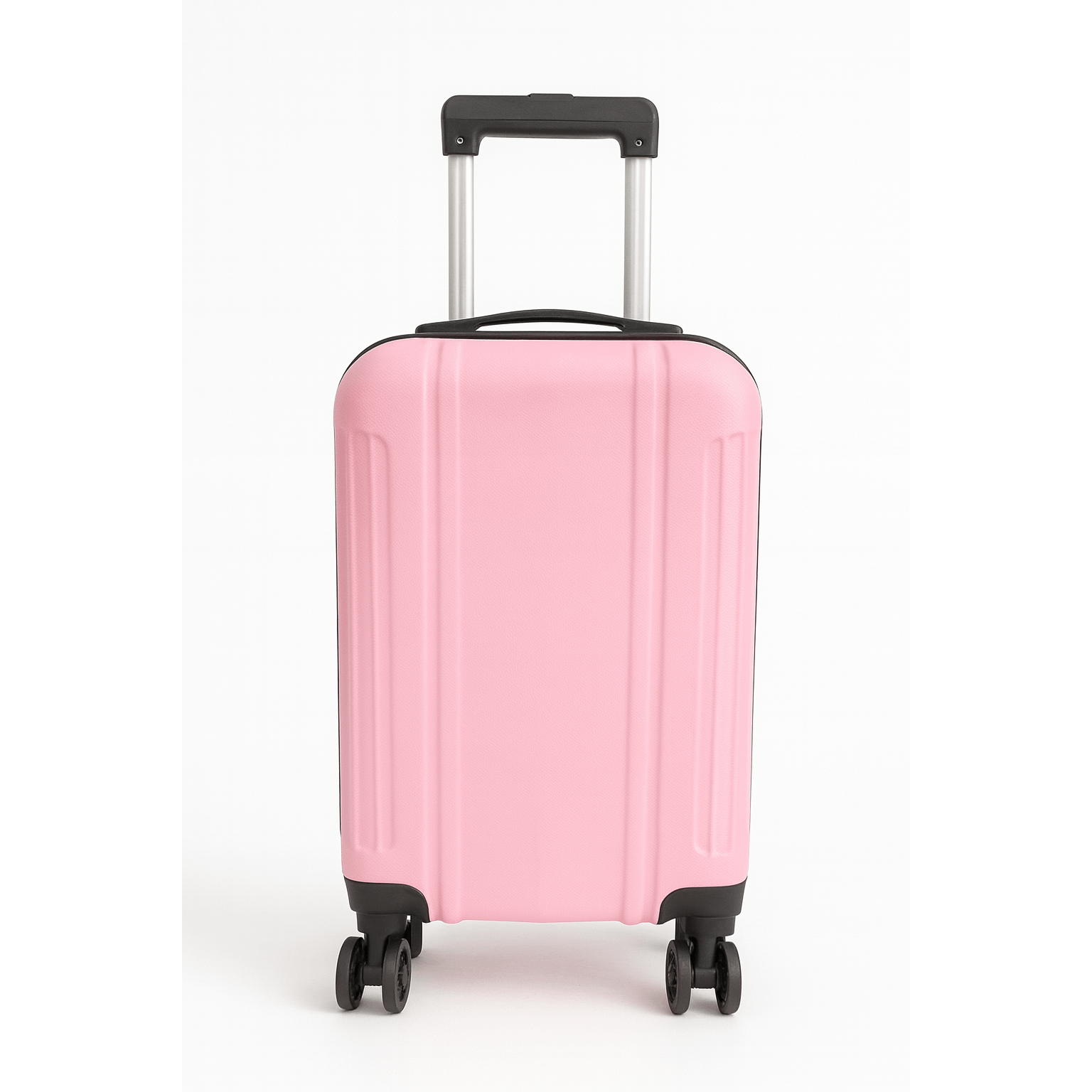Maleta Avión Equipaje de Mano Viaje Cabina Trolley ABS Rígida 4 Ruedas Maleta de cabina rigida con asa telescopica 55x35x20CM