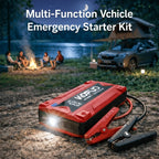 Arrancador de batería KOPUO 3000/5000A opcional 9000A, máquina todo en uno con bomba de aire de 150 PSI: arrancador de emergencia con función de iluminación, apto para coches de gasolina de 12V 10L y diésel de 8L - Accesorios y herramientas para coche - p