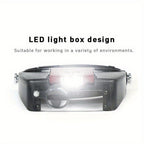 Lupa con luz LED ajustable plegable | Lectura reparación precisión y manualidades