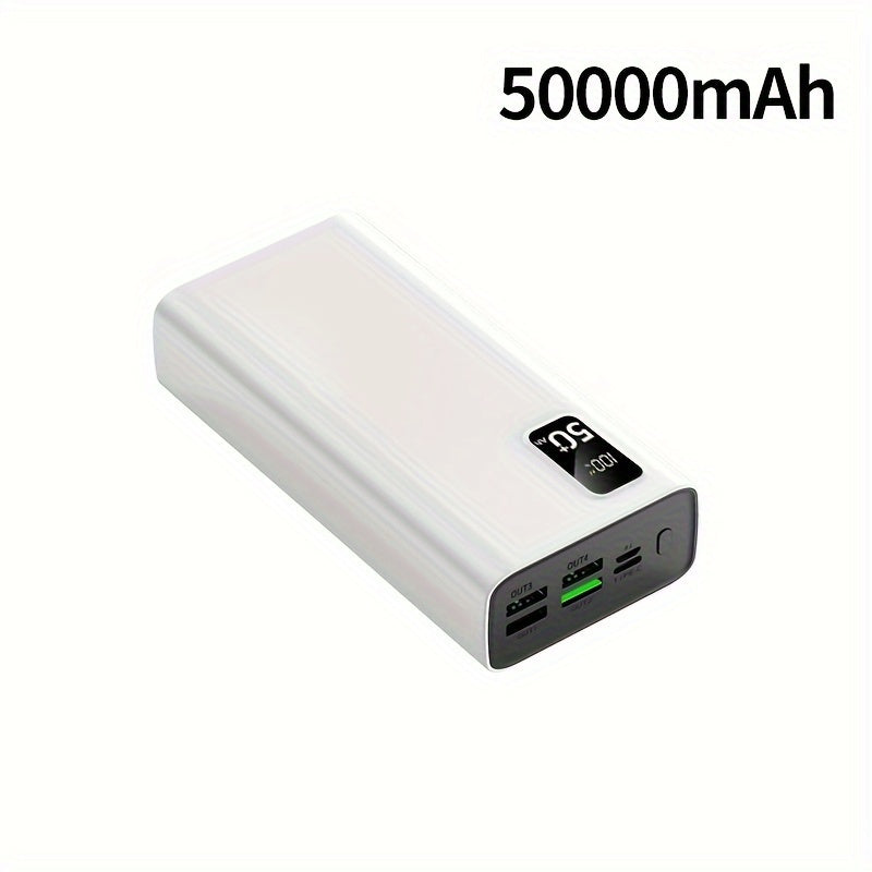 Power bank para carga durante viajes y uso diario | 50000mAh