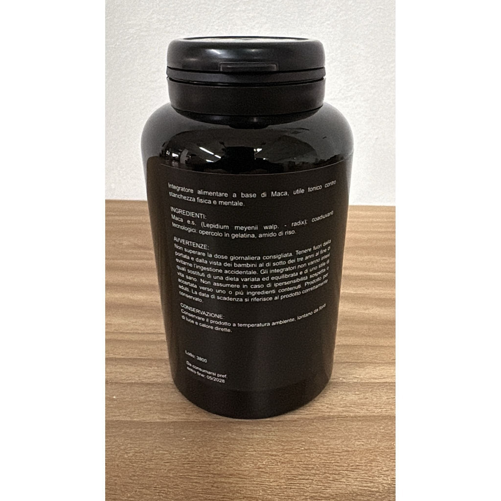 Extracto Seco de Maca Negra 1000 MG - 120 Cápsulas de Alta Potencia