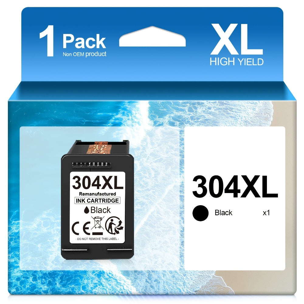 Cartuchos de Impresora Remanufacturados 304XL de Reemplazo para HP 304 XL Multipack y Color Compatibles con Envy 5000 5010 5020 5030 5032, Deskjet 2620 2622 2630 3720 3735 3750 3760 3762 3764