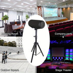 Soporte para altavoz de suelo con altura ajustable de 90 a 180 cm, diseñado para estabilidad como un trípode, adecuado para estudios de grabación, cines en casa y escenarios de música
