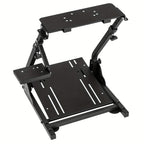 Soportes para volante de carreras | Soporte Plegable para Volante de Carreras, Estructura Triangular de Simulador de Volante para Logitech G29
