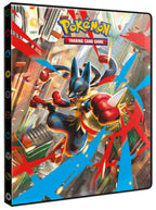 Portafolio Pokémon de 9 bolsillos – Carmín y Morado: Mega Evolución | Álbum de Colección para hasta 180 Tarjetas | Accesorios Oficiales de Pokémon