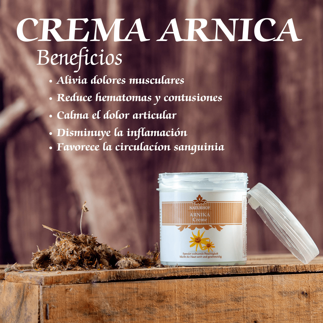 Crema de Árnica 250 g | Gel Cosmético para Masaje Muscular | Sensación Calmante y Refrescante | Ideal para Piernas Cansadas, Cuello y Espalda | Uso Deportivo y Diario
